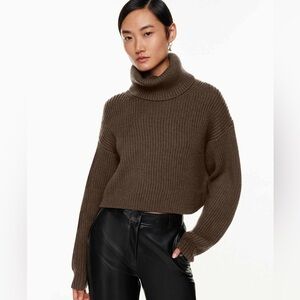 Babaton Cropped Guell Sweater 100% Wool